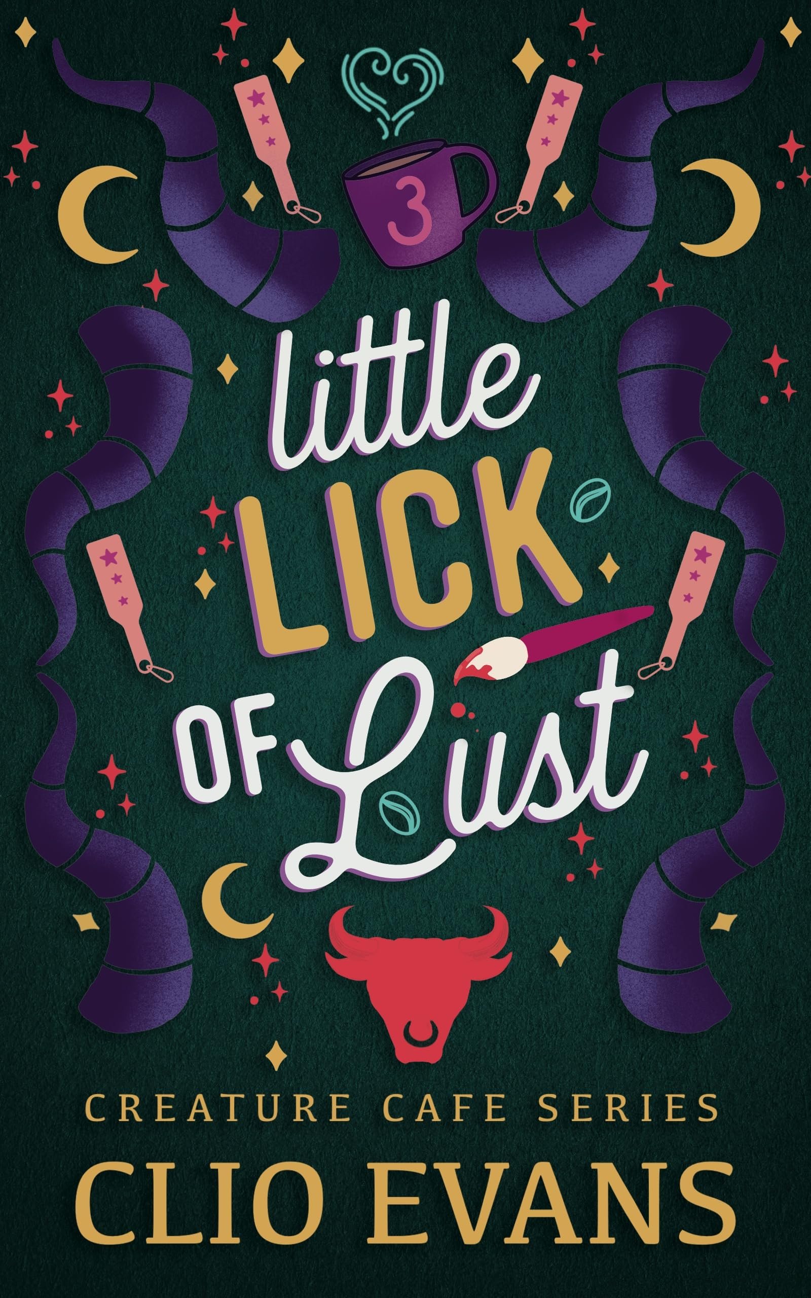 Little Lick of Lust (MF Monster Romance) (Creature Cafe Series Book 3) Cover